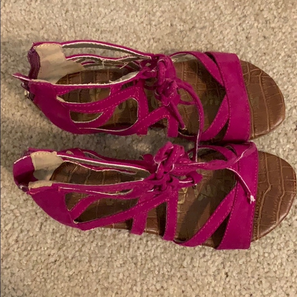 Fuchsia Sandals